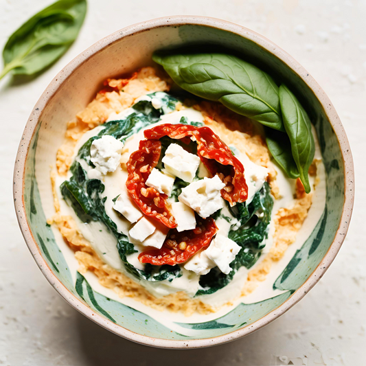 Sundried Tomato, Feta + Spinach Cream Cheese